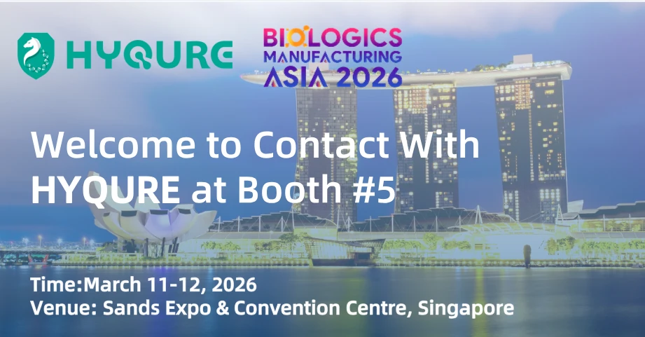 HYQURE Will Be Attending Biologics Manufacturing Asia 2026 in Singapore! HYQURE Will Be Attending Biologics Manufacturing Asia 2026 in Singapore!